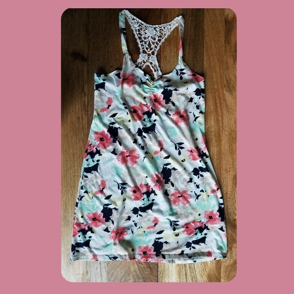 CATHERINE MALANDRINO Floral Cotton Nightgown